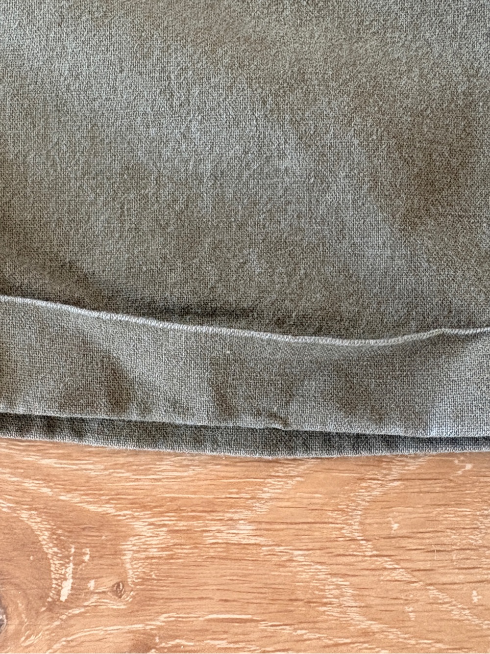 J. Crew Olive Drawstring Joggers Linen-Cotton blend - Picture 4 of 9